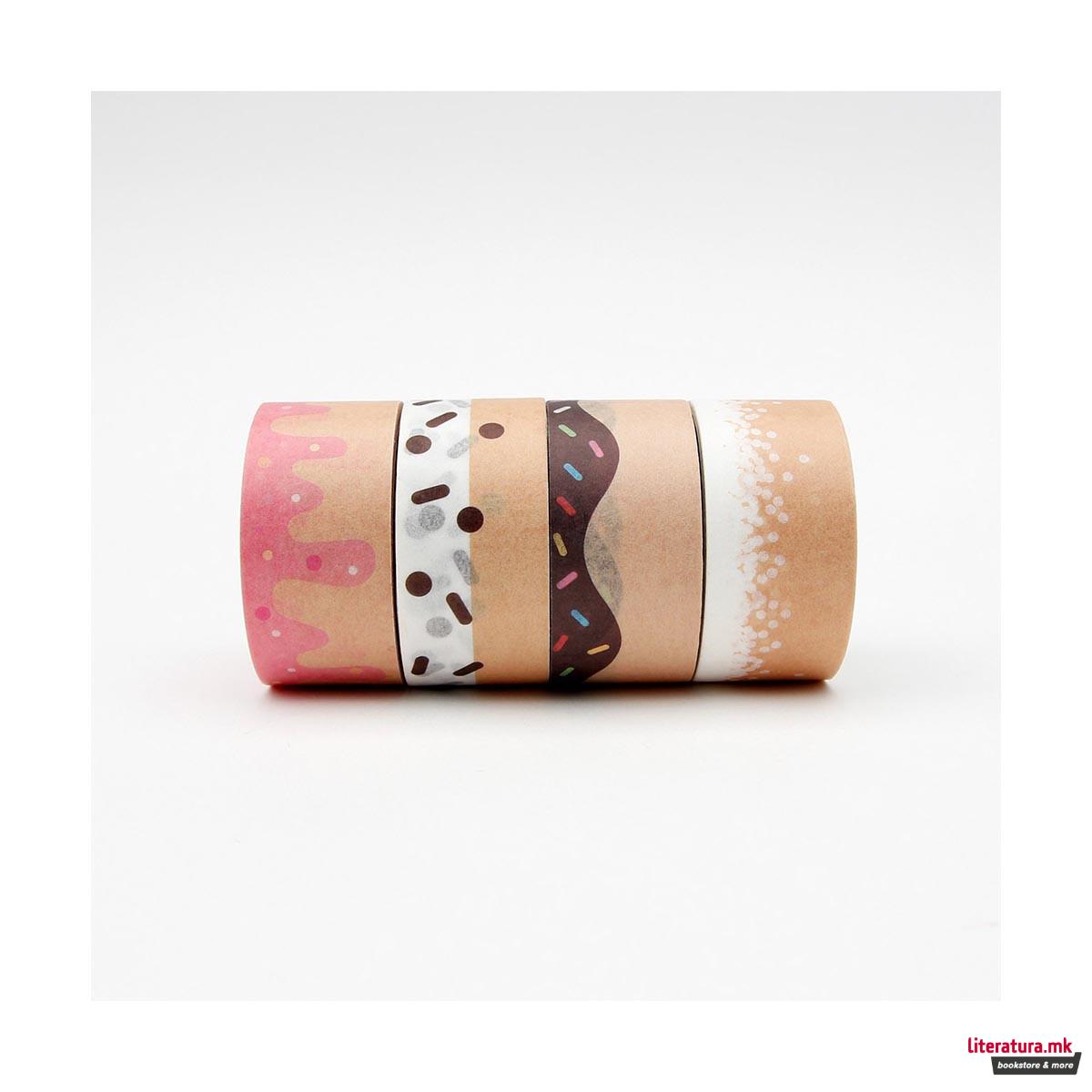 Декоративен селотејп, Doughnut Tape, 4 x 10 m 