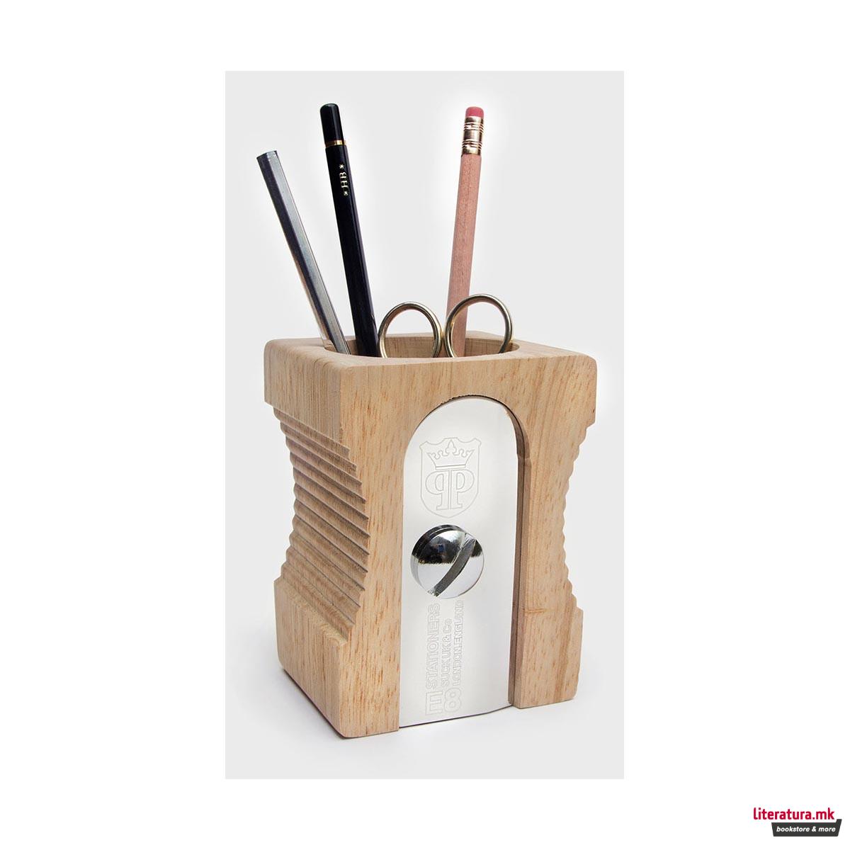 Организер за биро - Острилка, Sharpener Desk Tidy - Light 