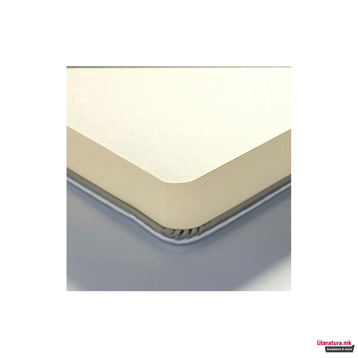 Скицник, Talens Art Creation, 140g, 13 x 21 цм, сребрен 