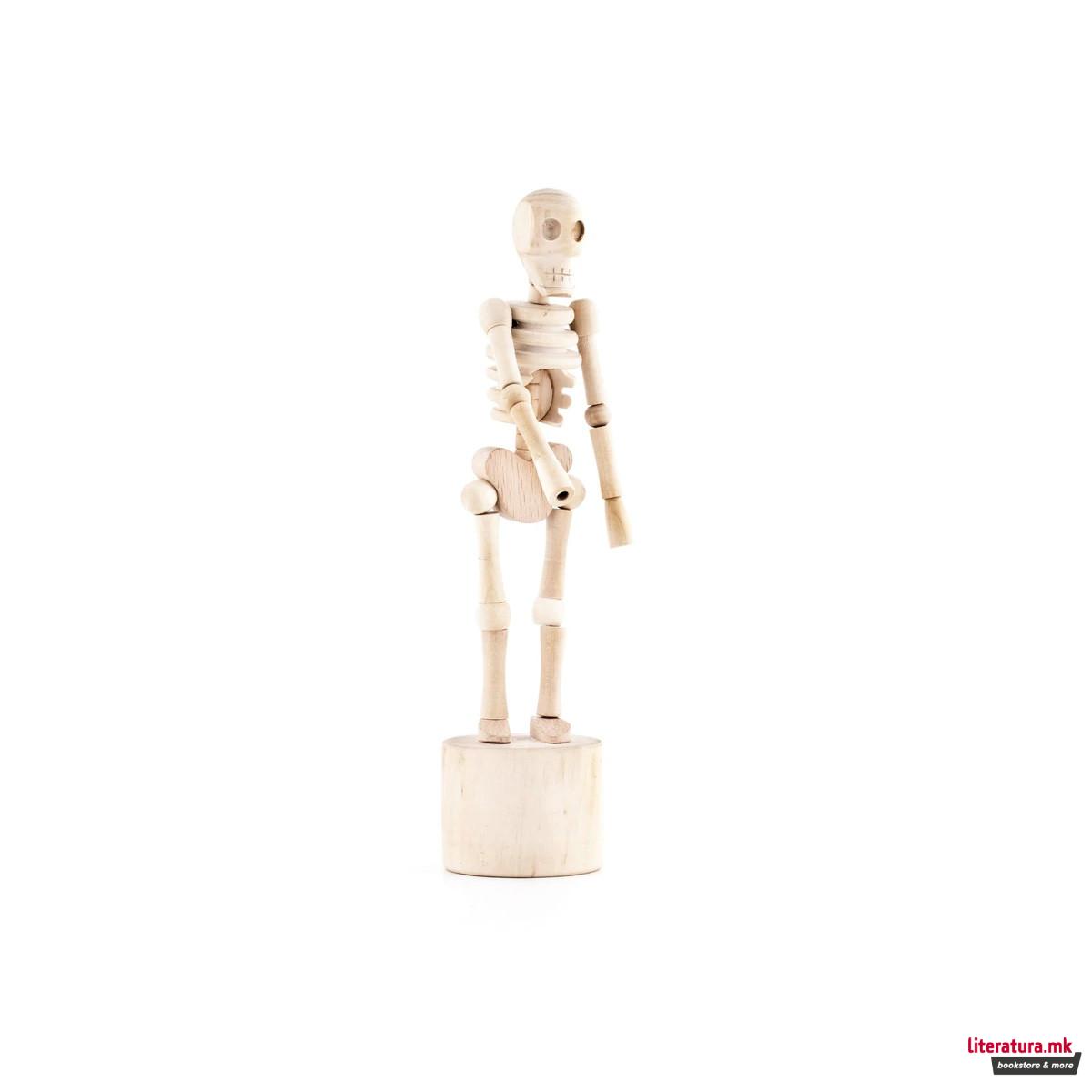 Дрвена фигура, Lazy Bones Skeleton 