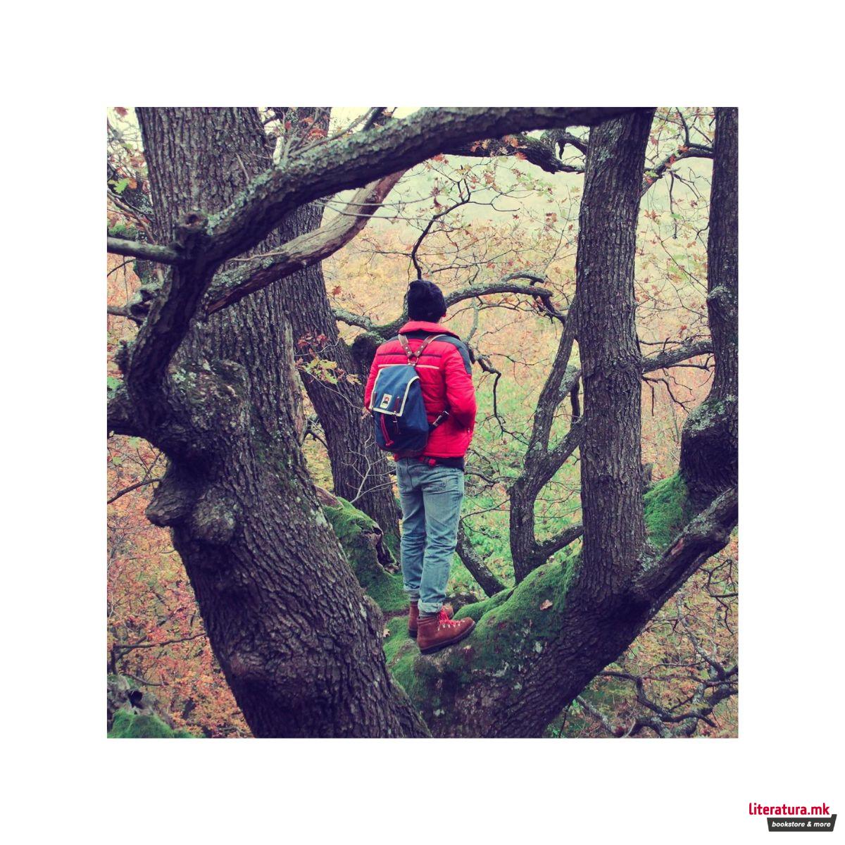 Ранец, Matra Mini, Leather, Blue 