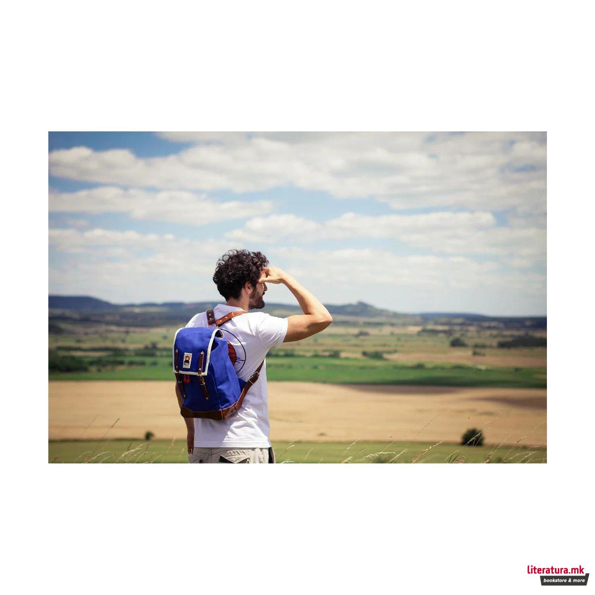 Ранец, Matra Mini, Leather, Blue 