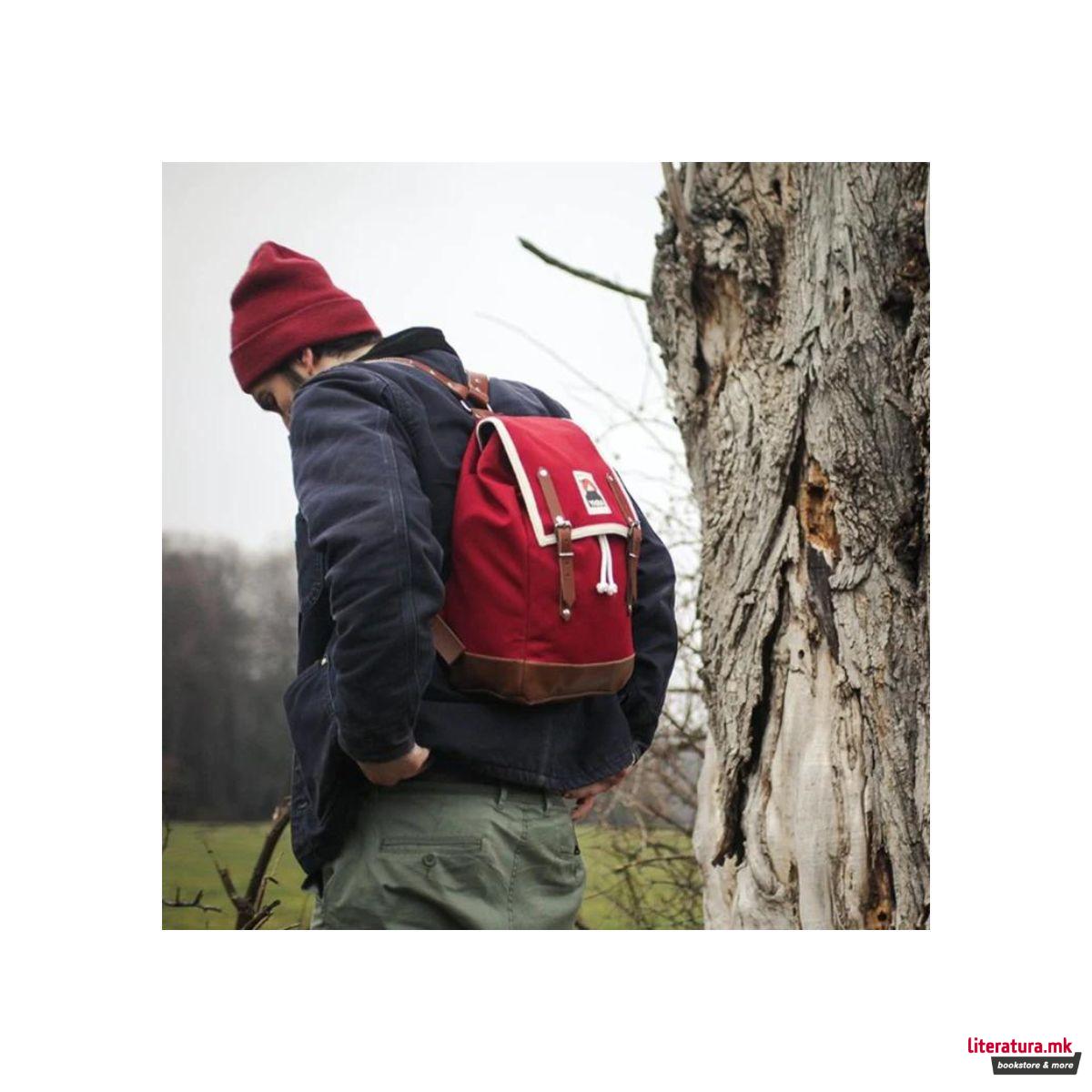 Ранец, Matra Mini, Leather, Bordeaux 