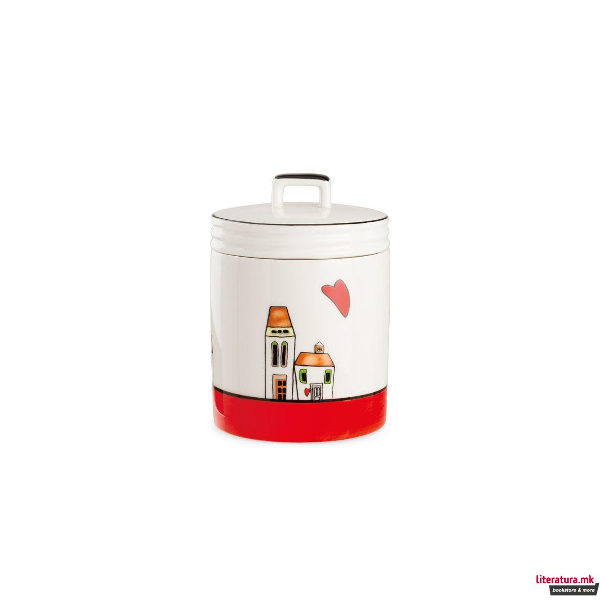 Порцеланска тегла, Le Casette, црвена