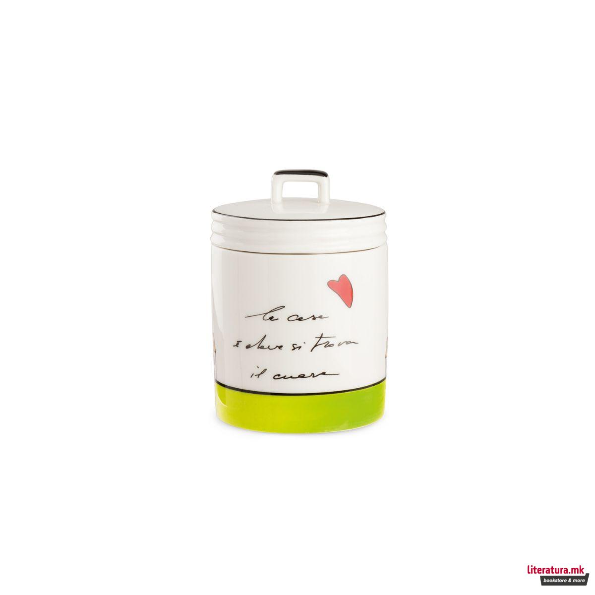 Порцеланска тегла, Le Casette, зелена 