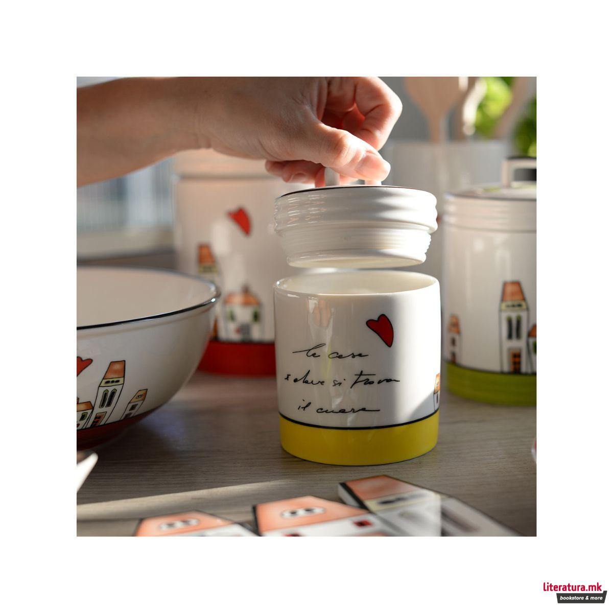 Порцеланска тегла, Le Casette, жолта 