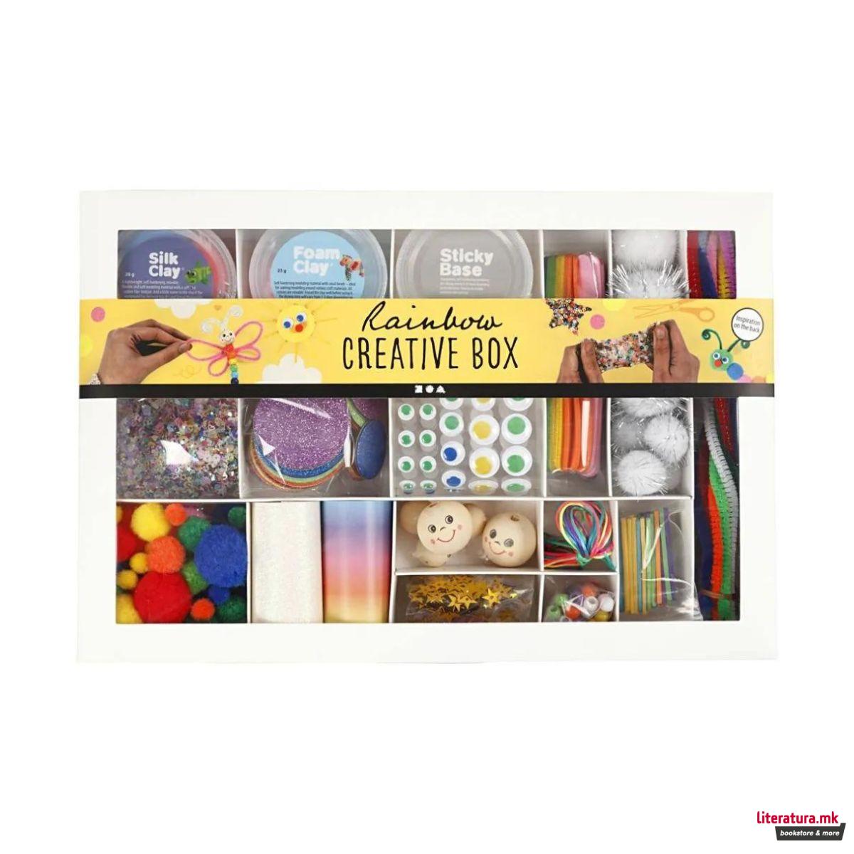 Креативен сет за изработка, Creative Box, Rainbow 