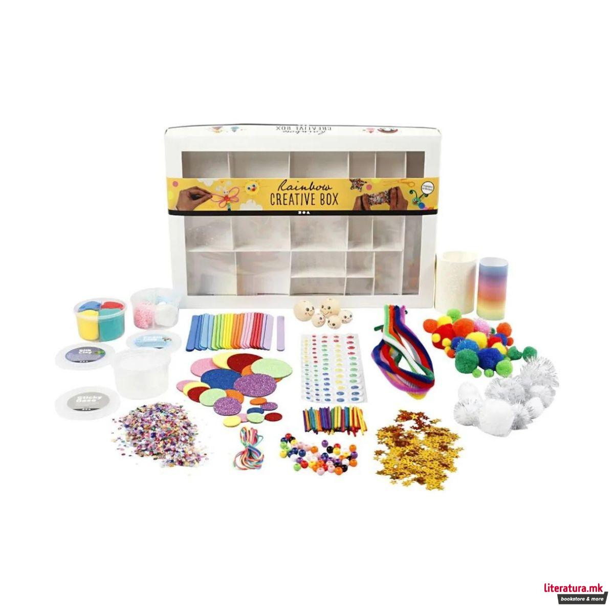 Креативен сет за изработка, Creative Box, Rainbow 