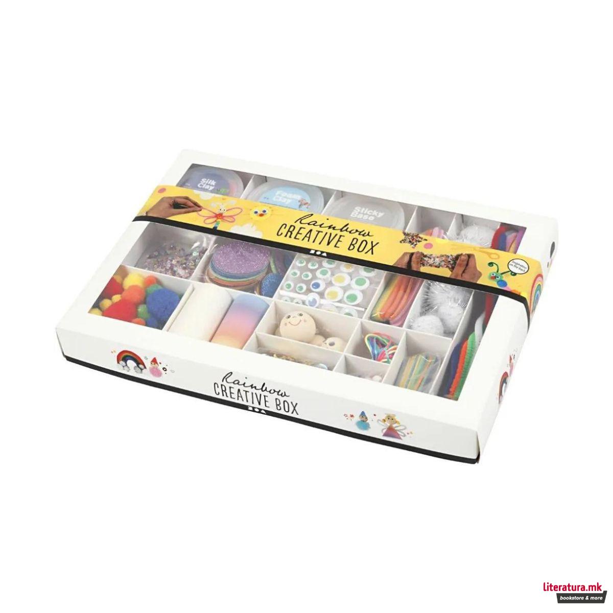 Креативен сет за изработка, Creative Box, Rainbow 