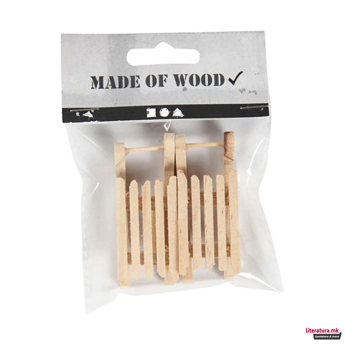 Дрвен сет за изработка - Sanka, Sledge 