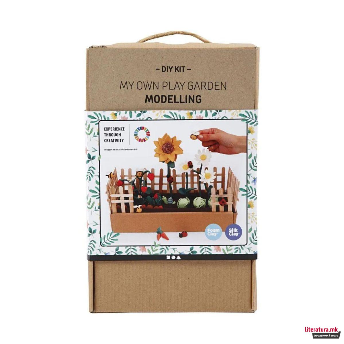 Креативен сет за изработка, My Own Play Garden - Modelling 