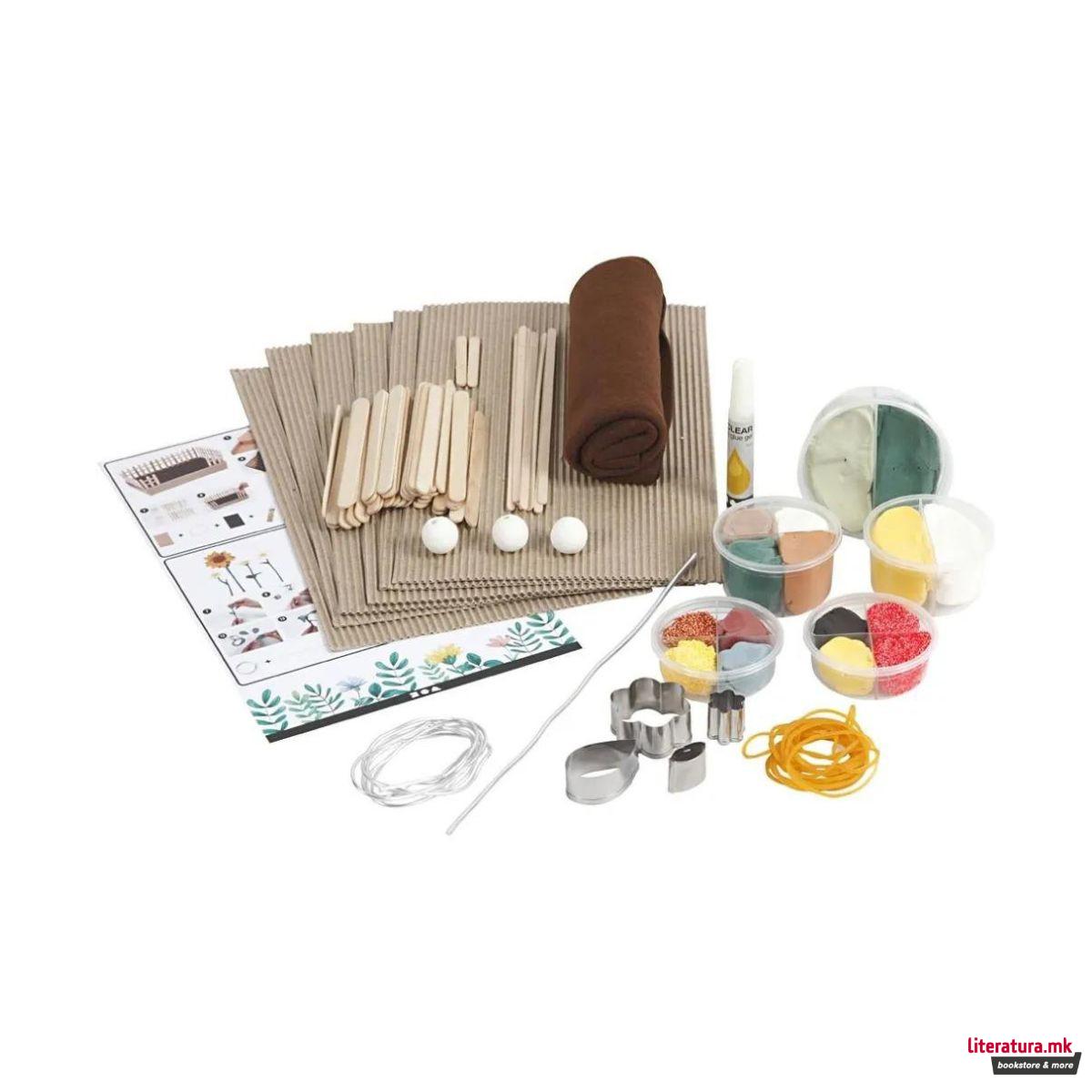 Креативен сет за изработка, My Own Play Garden - Modelling 