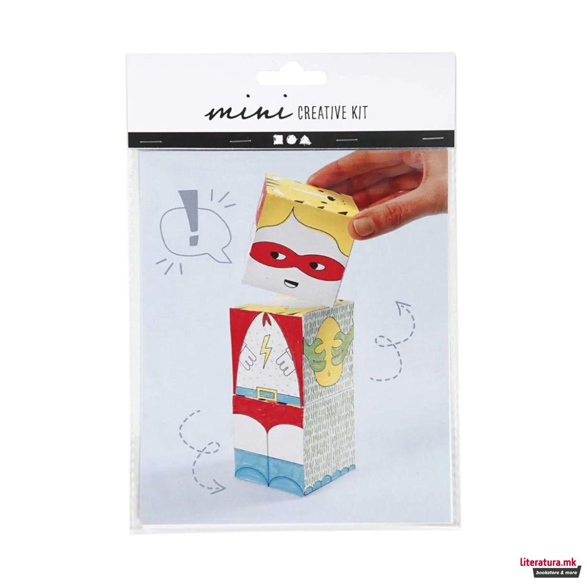 Мини креативен сет за изработка, Monsters and robots 