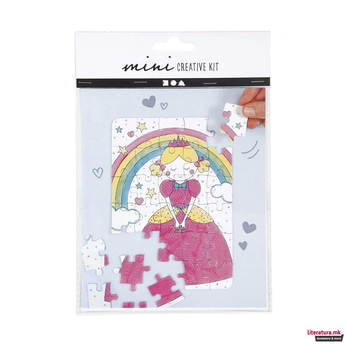 Мини креативен сет - сложувалка, Princess 