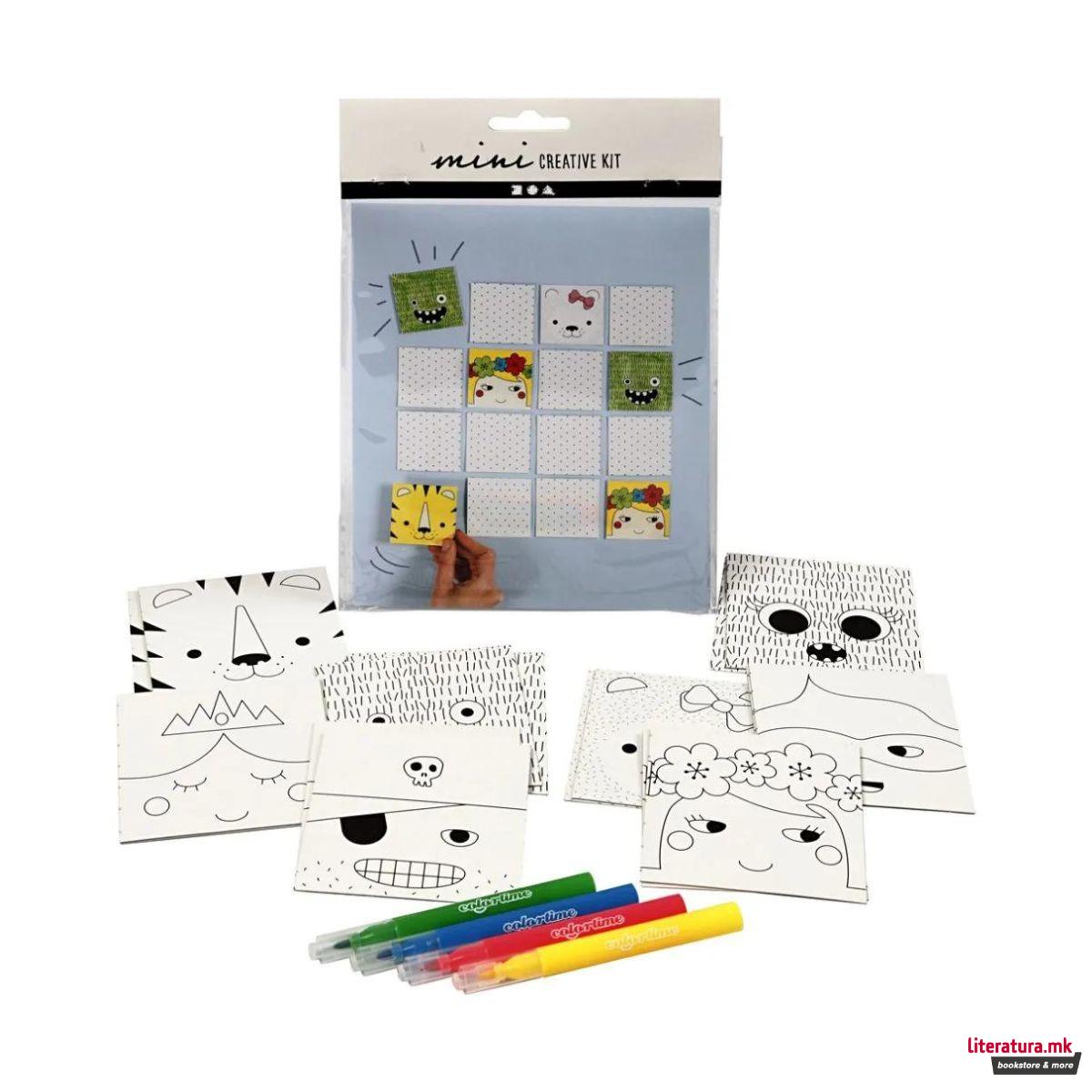 Мини креативен сет - меморија, Memory 