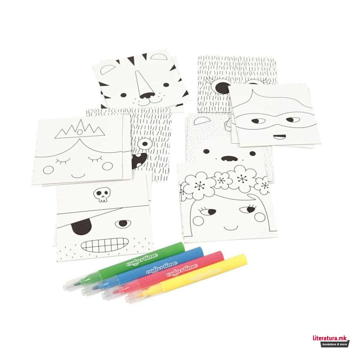 Мини креативен сет - меморија, Memory 