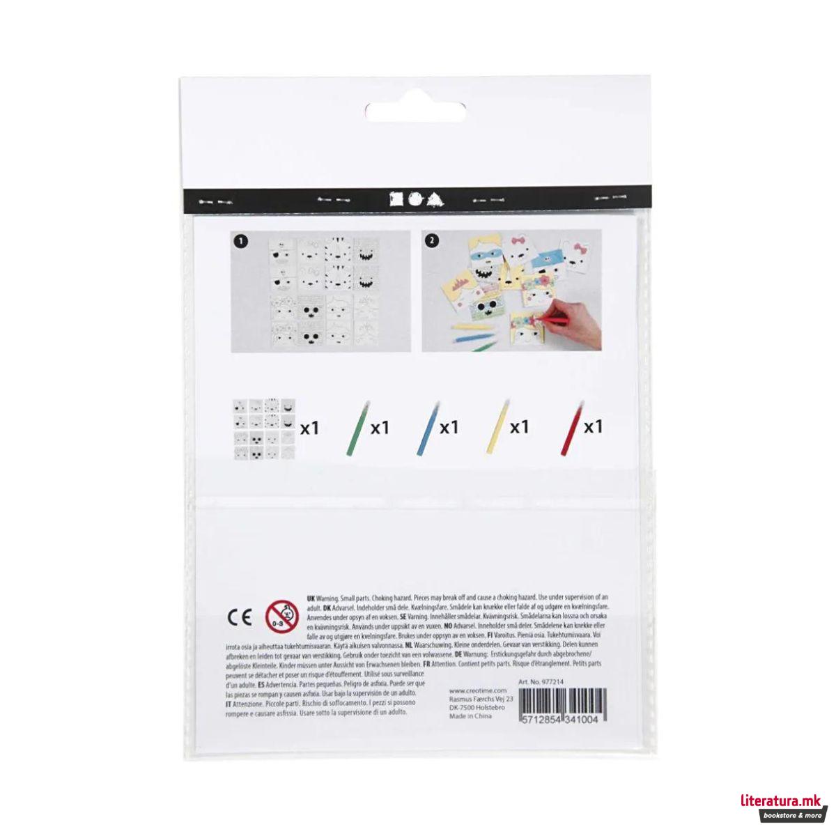 Мини креативен сет - меморија, Memory 