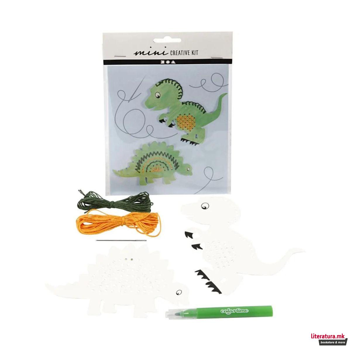 Мини креативен сет за изработка, Dinosaur 