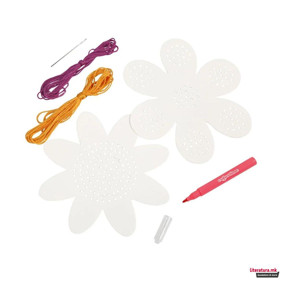 Мини креативен сет за изработка, Flowers 