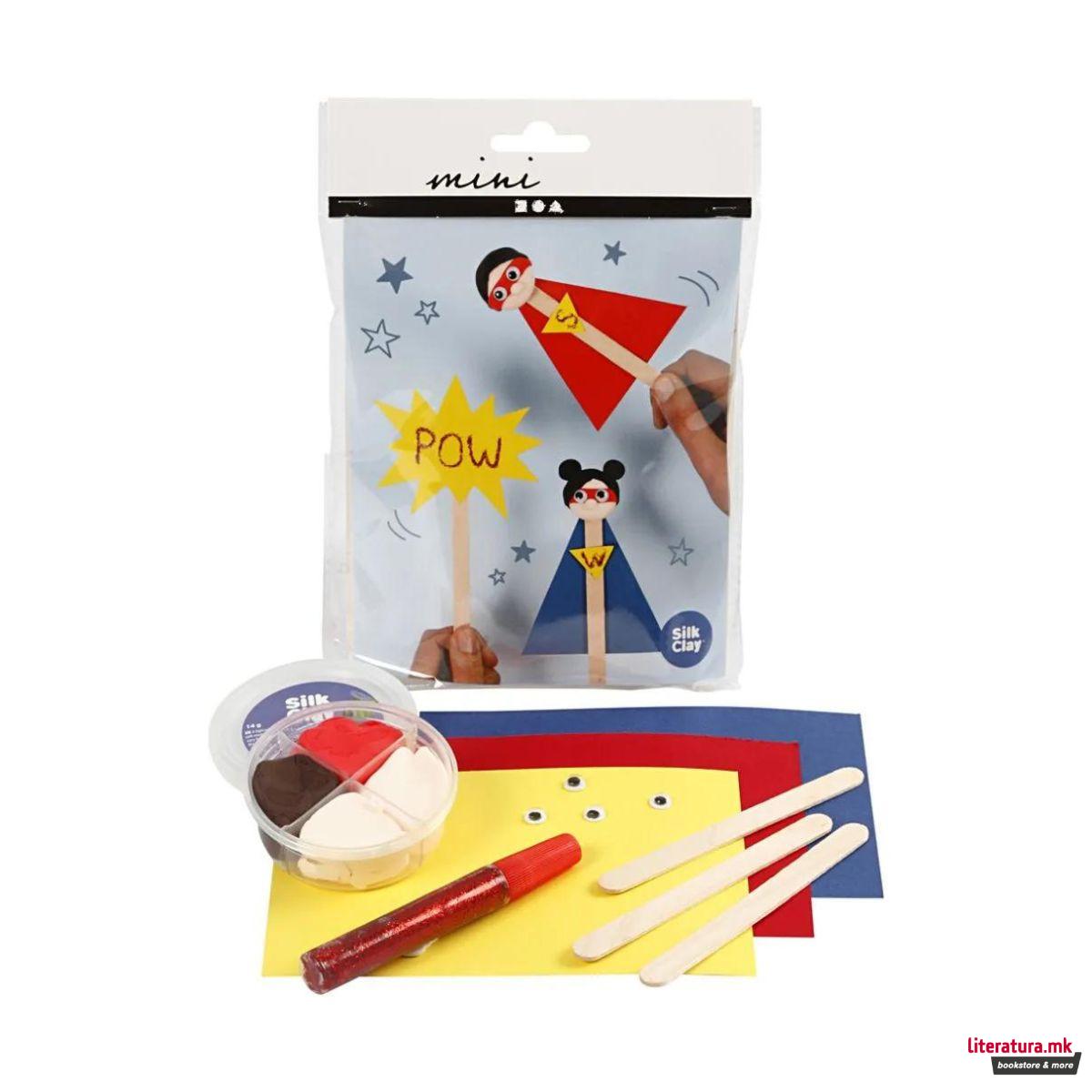 Мини креативен сет за изработка, Ice-lolly Stick Figures 