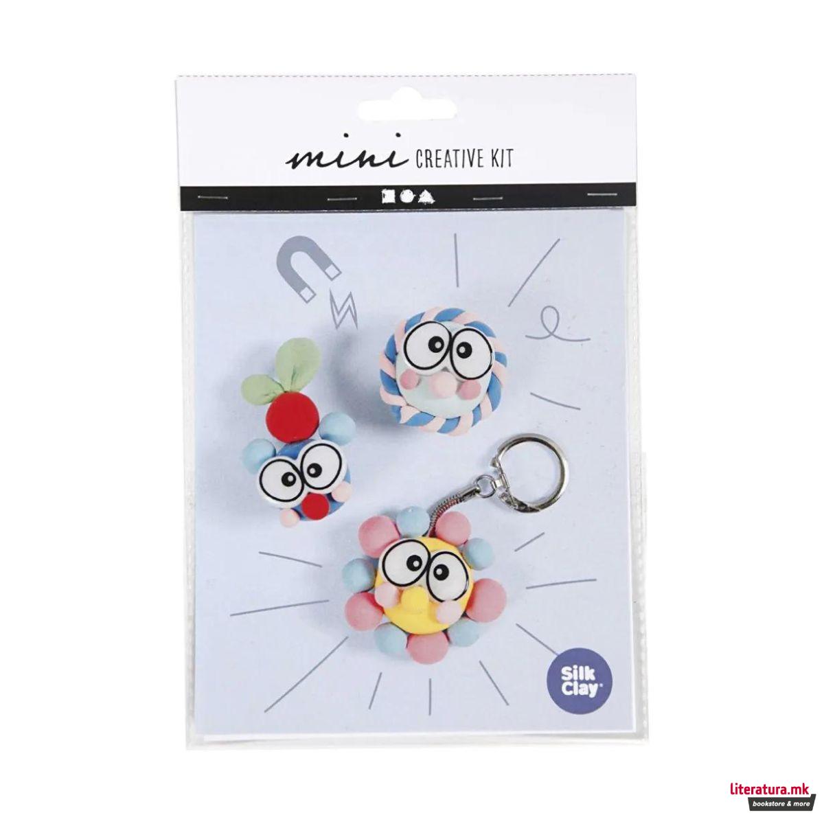 Мини креативен сет за изработка, Figures With Big Eyes 