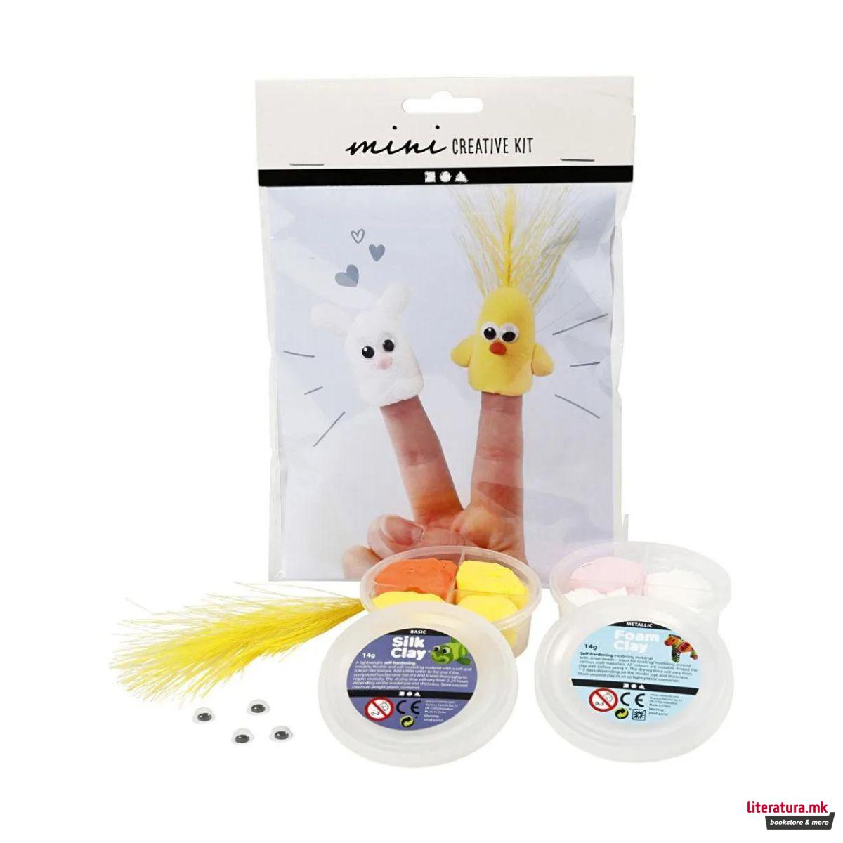 Мини креативен сет за изработка, Finger Dolls 