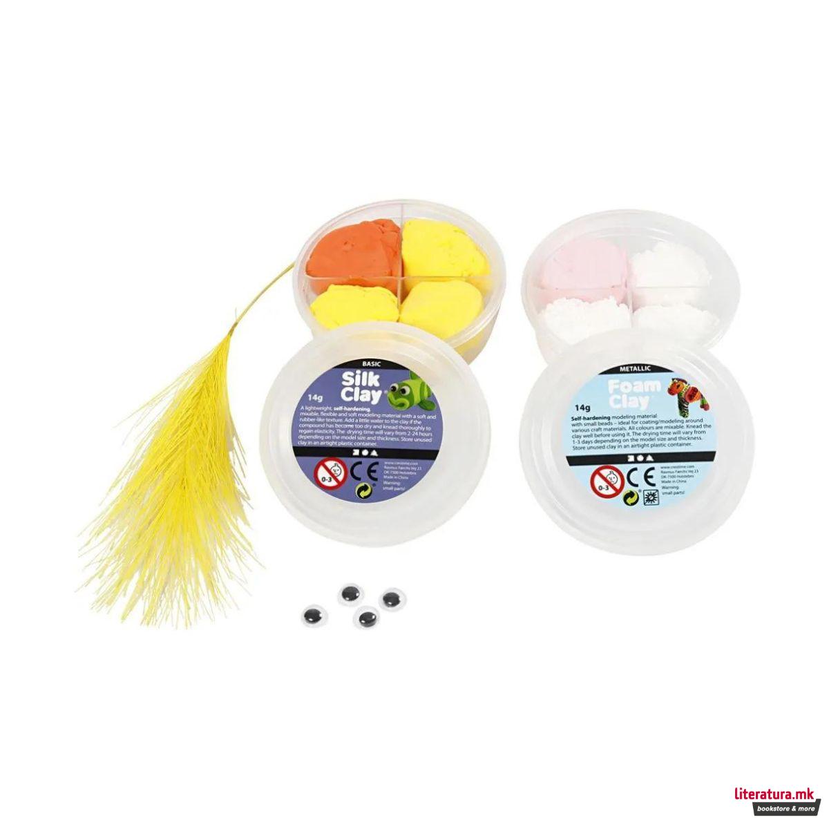 Мини креативен сет за изработка, Finger Dolls 