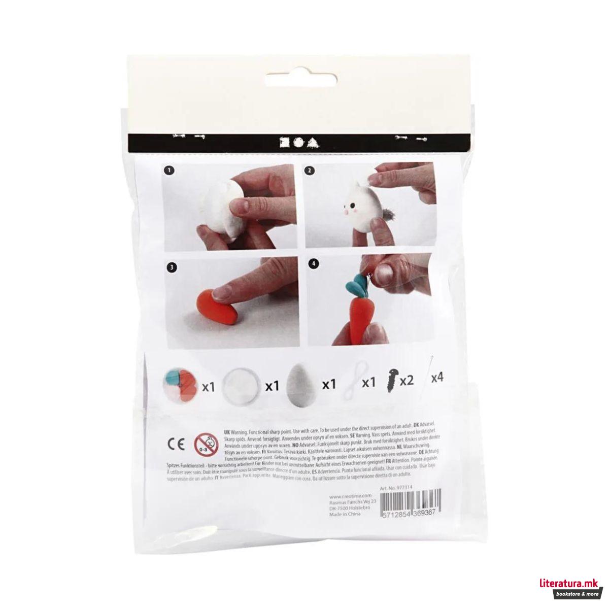 Мини креативен сет за изработка, Rabbit 