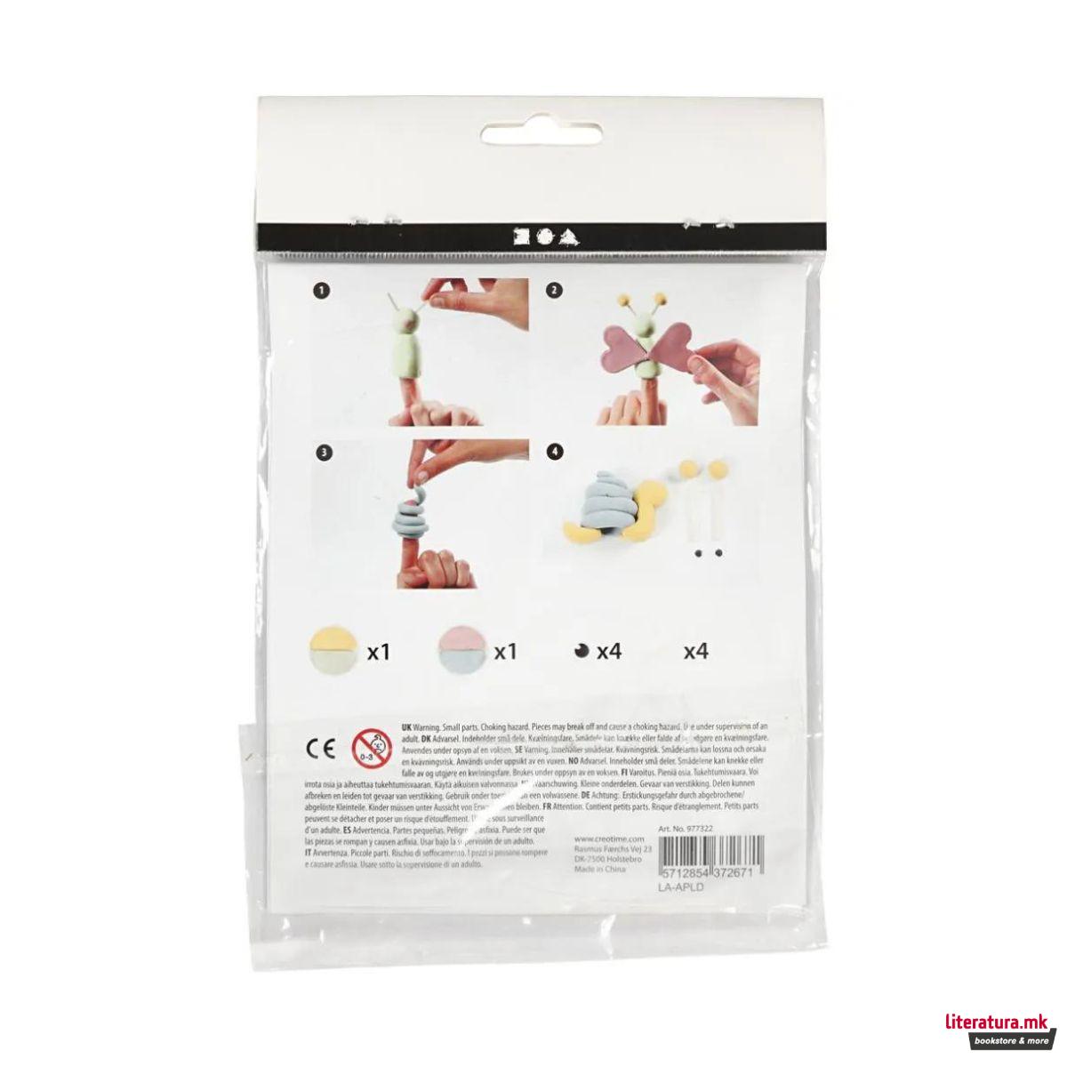 Мини креативен сет за изработка, Finger Dolls 2 