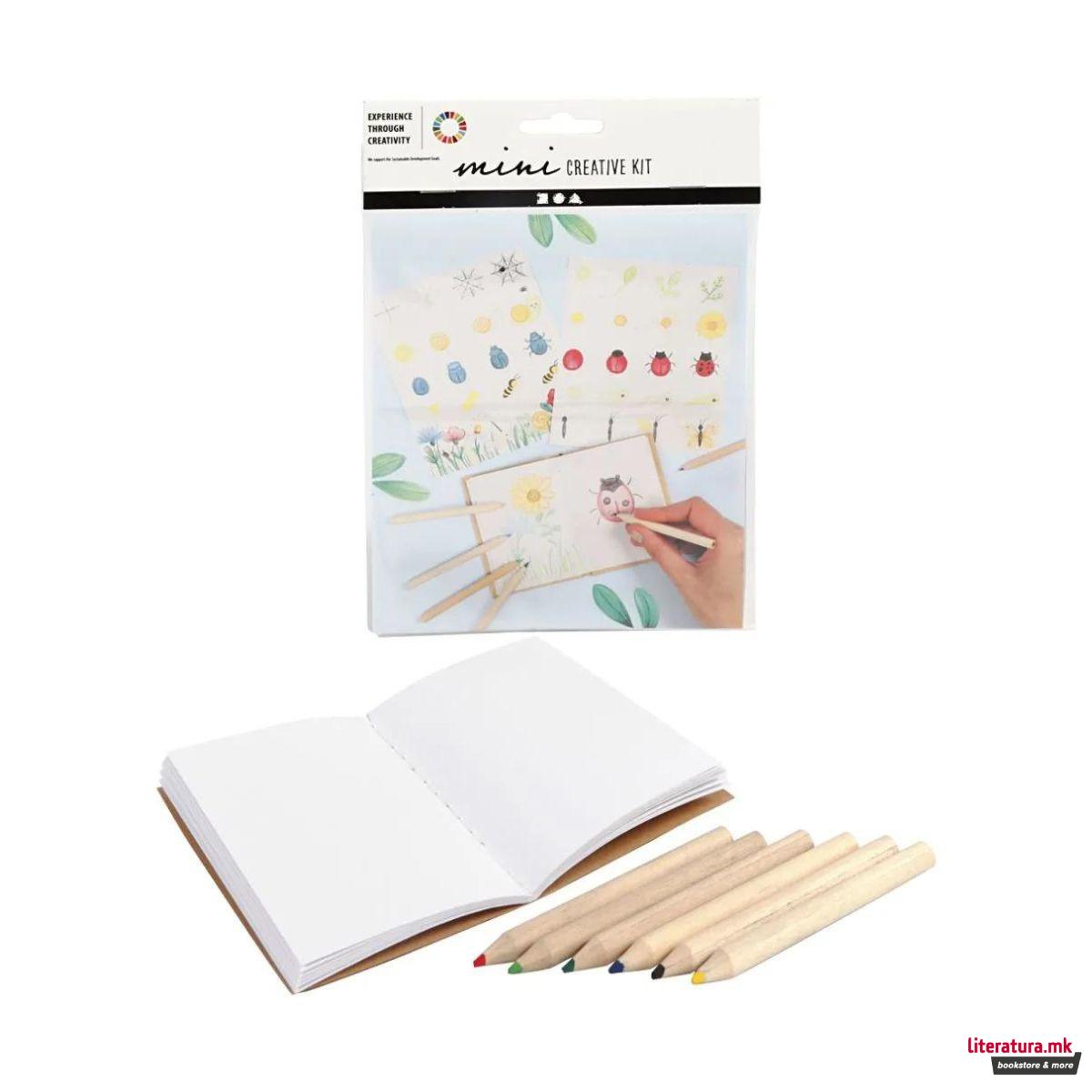 Мини креативен сет за цртање, Bugs 