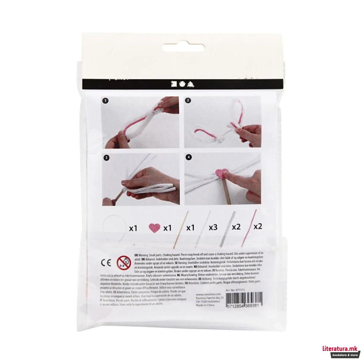 Мини креативен сет за изработка, Hair Clamp Сет 