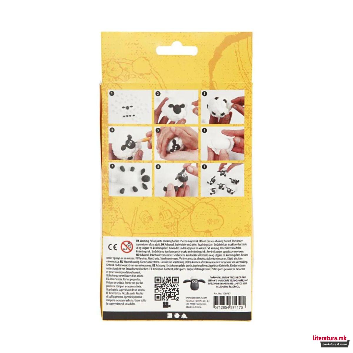 Креативен сет за изработка, Shaun The Sheep - Bowling 