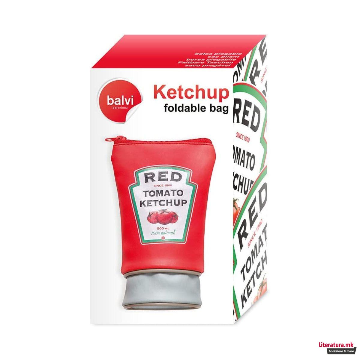 Торба за пазарење на здиплување, Ketchup 