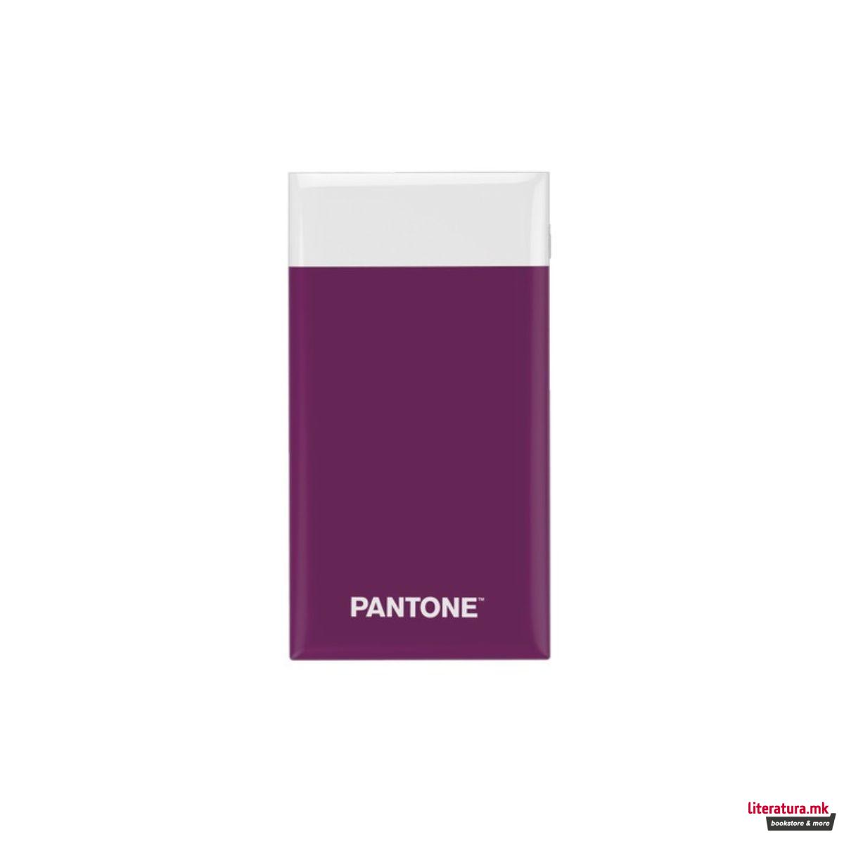 Преносен полнач, Pantone purple, 6000mAh 