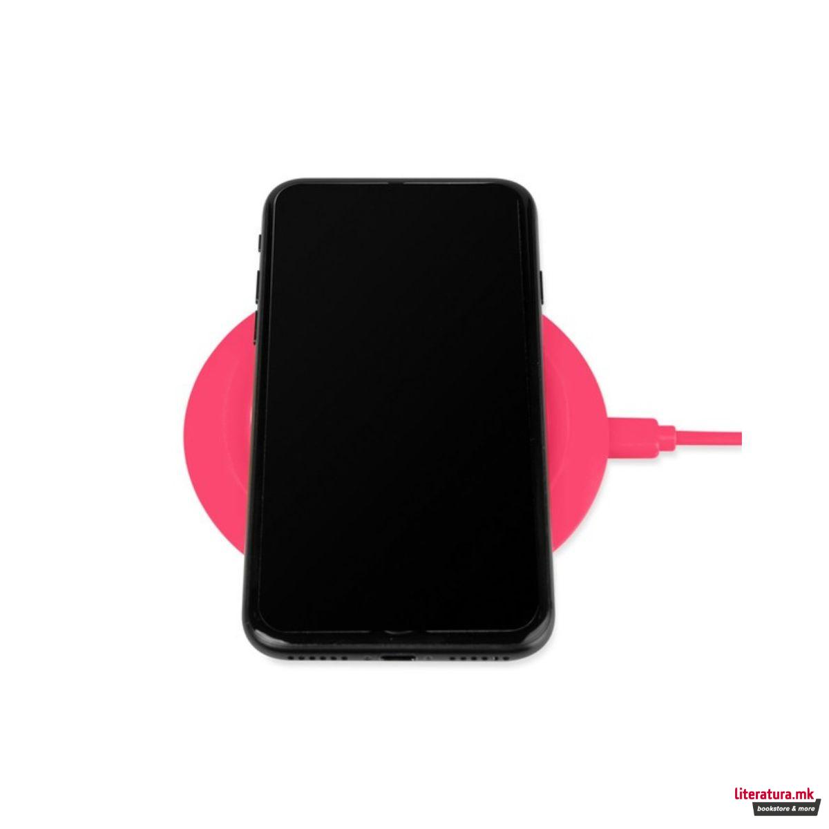 Безжичен полнач, Pantone pink 