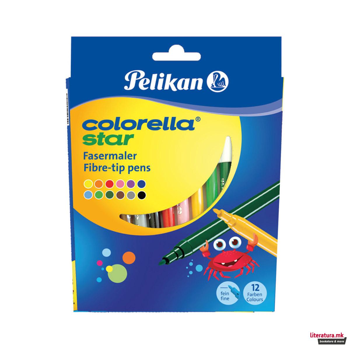 Фломастери, Pelikan, Colorella Star, 12 бои 