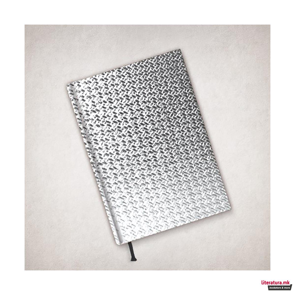 Тефтер, Twist Silver, A5 