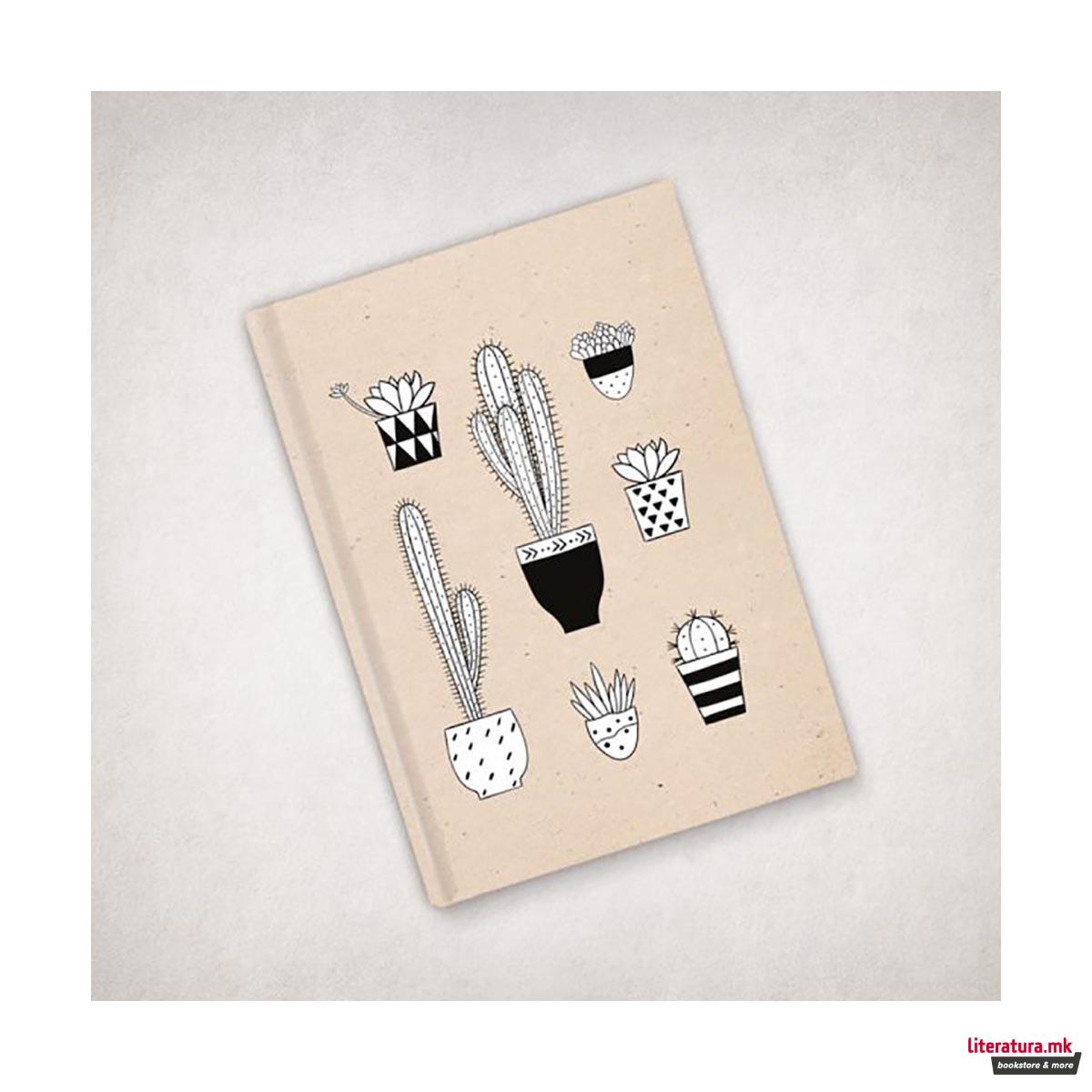 Тефтер, Eco Cactus, A5 