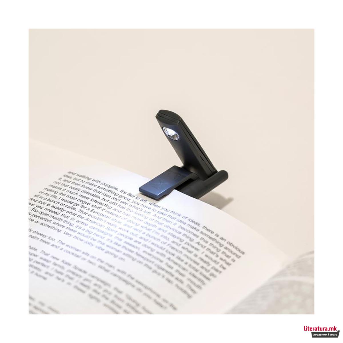 Мини LED светло за читање, Mini folding booklight