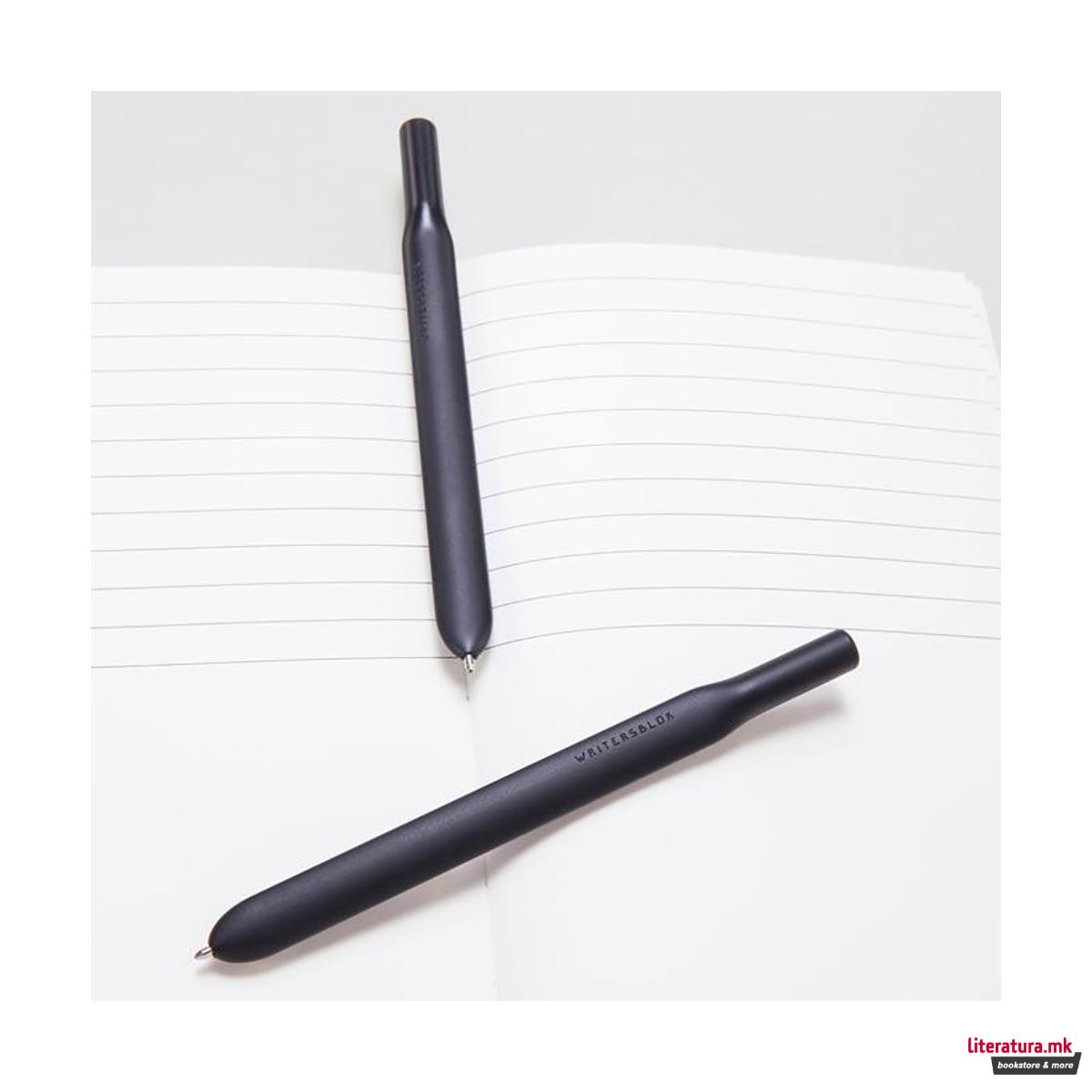 Пенкало разделник, Writersblock black bookmark pen, црно