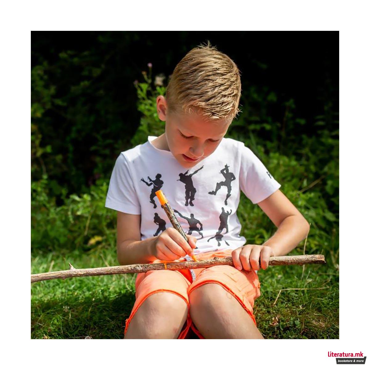 Сет маркери со креда, Huckleberry, 3 бои