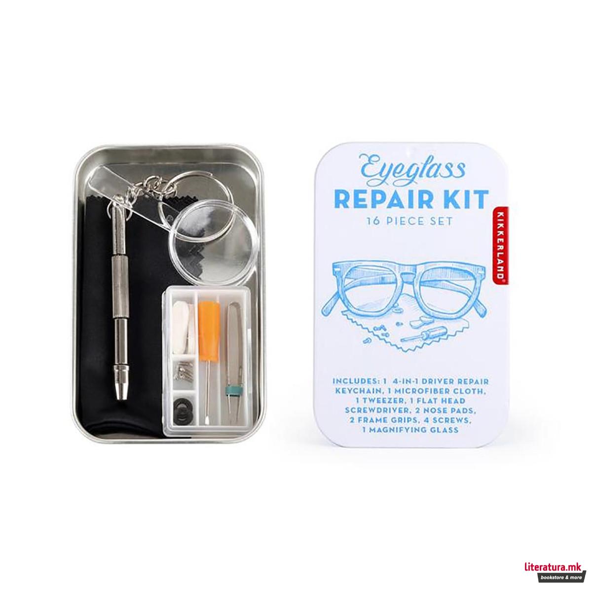 Сет алатки за поправка на очила, Eyeglass Repair Kit