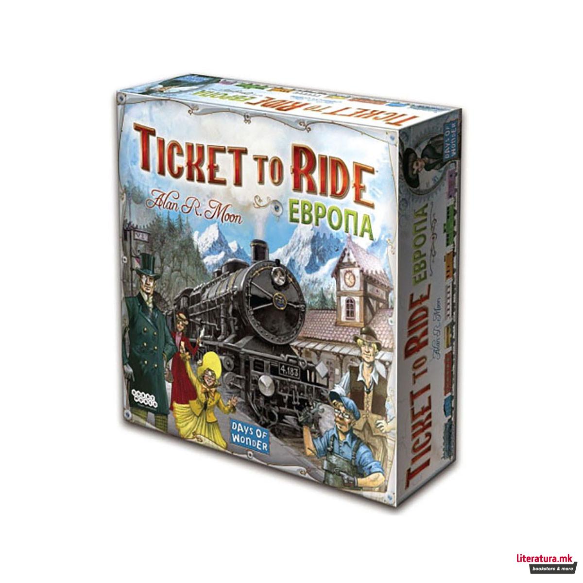 Друштвена игра, Ticket to Ride Europe 