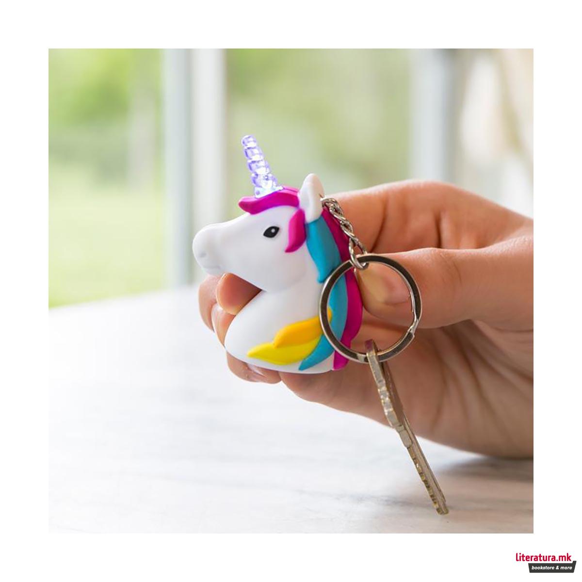 Приврзок за клучеви, Unicorn LED 