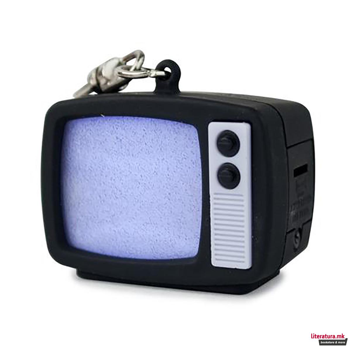 Приврзок за клучеви, Tv Static LED 