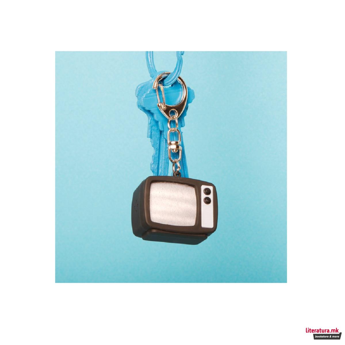 Приврзок за клучеви, Tv Static LED 