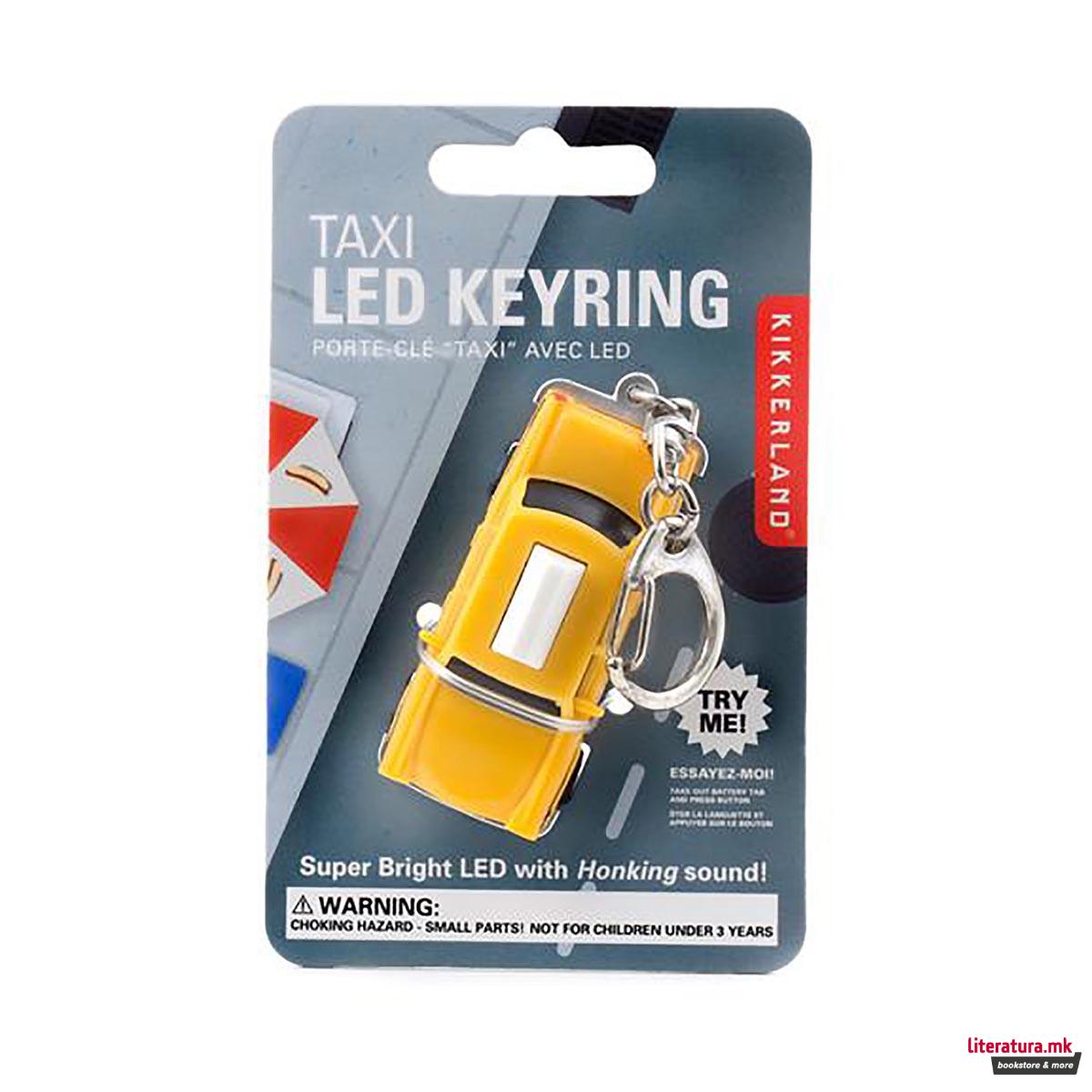 Приврзок за клучеви, Taxi LED 