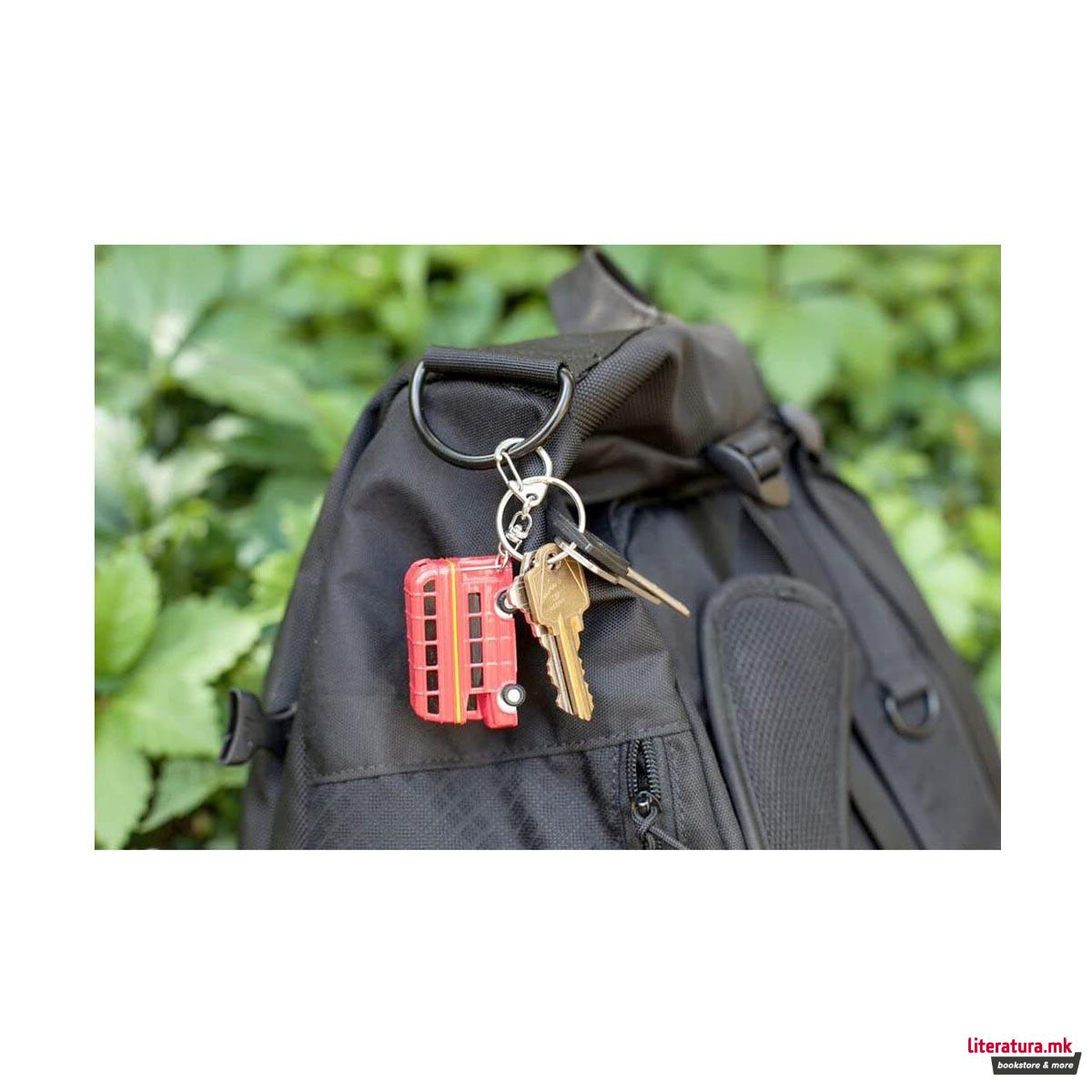 Приврзок за клучеви, Double Decker Bus LED 