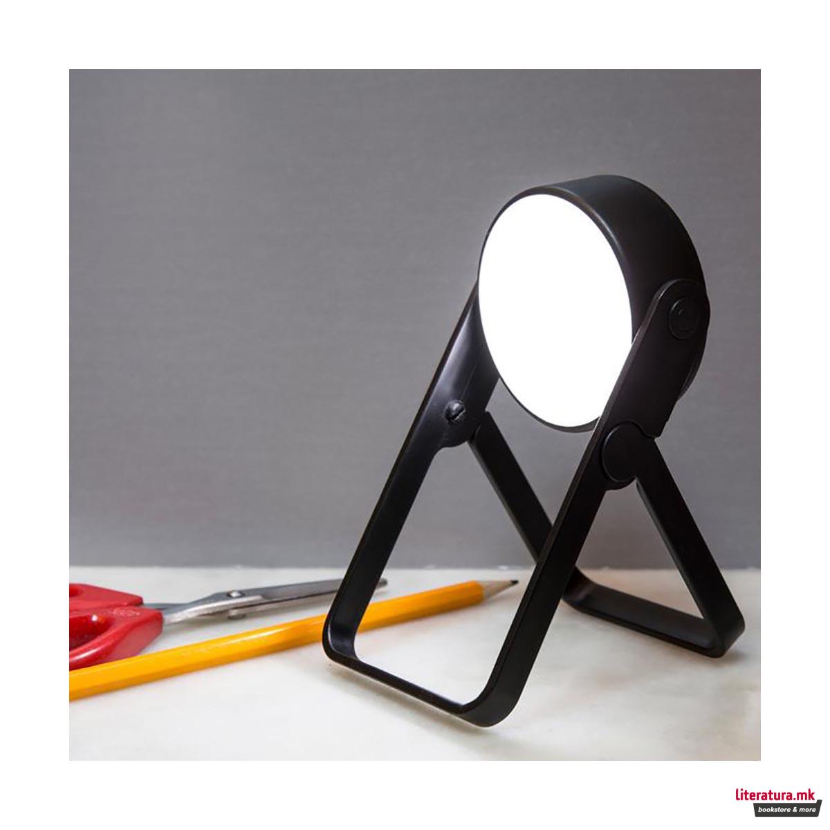Склопувачко светло за на маса, Foldable Spot Light, LED 