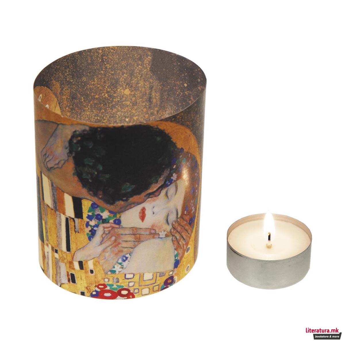 Чаша за свеќа, Gustav Klimt